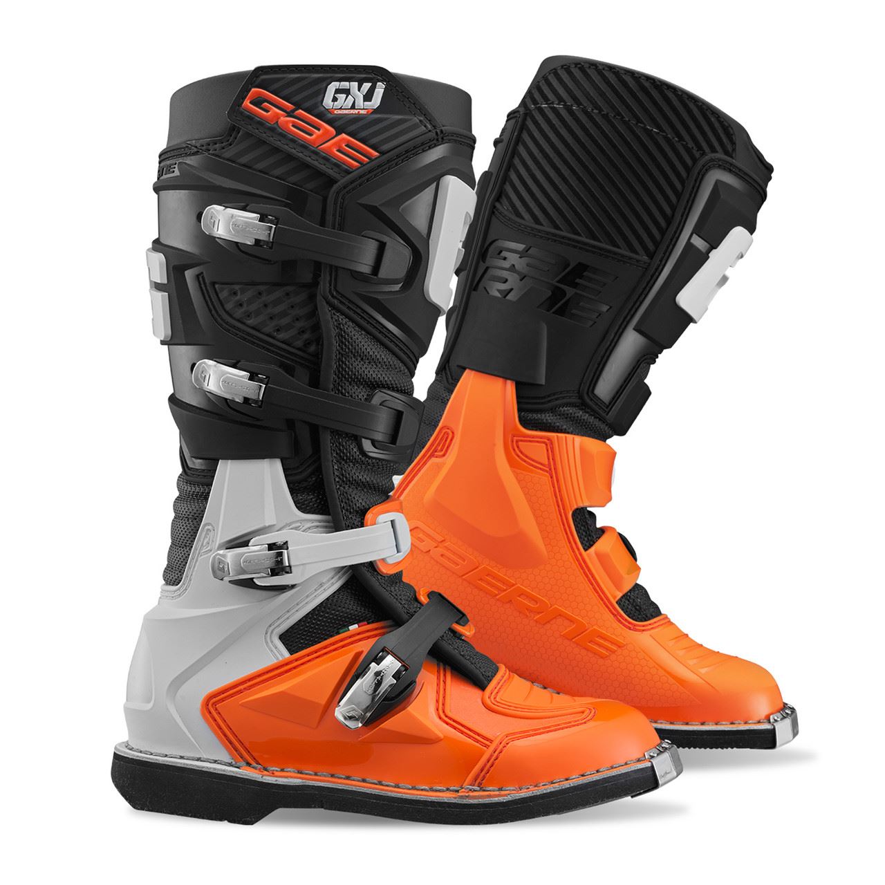 Gaerne Kids GXJ Motocross Boots Black Orange